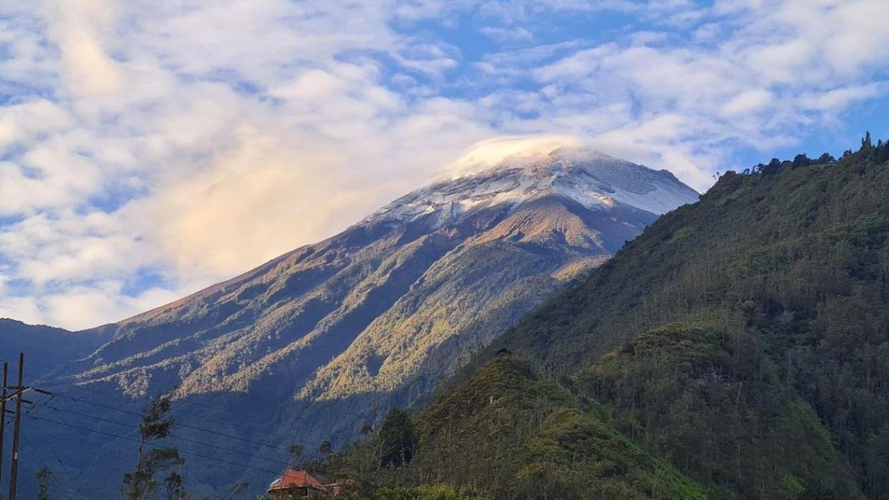 Elegante Apartamento Con Vistas Al Volcan Tungurahua Баньос Экстерьер фото