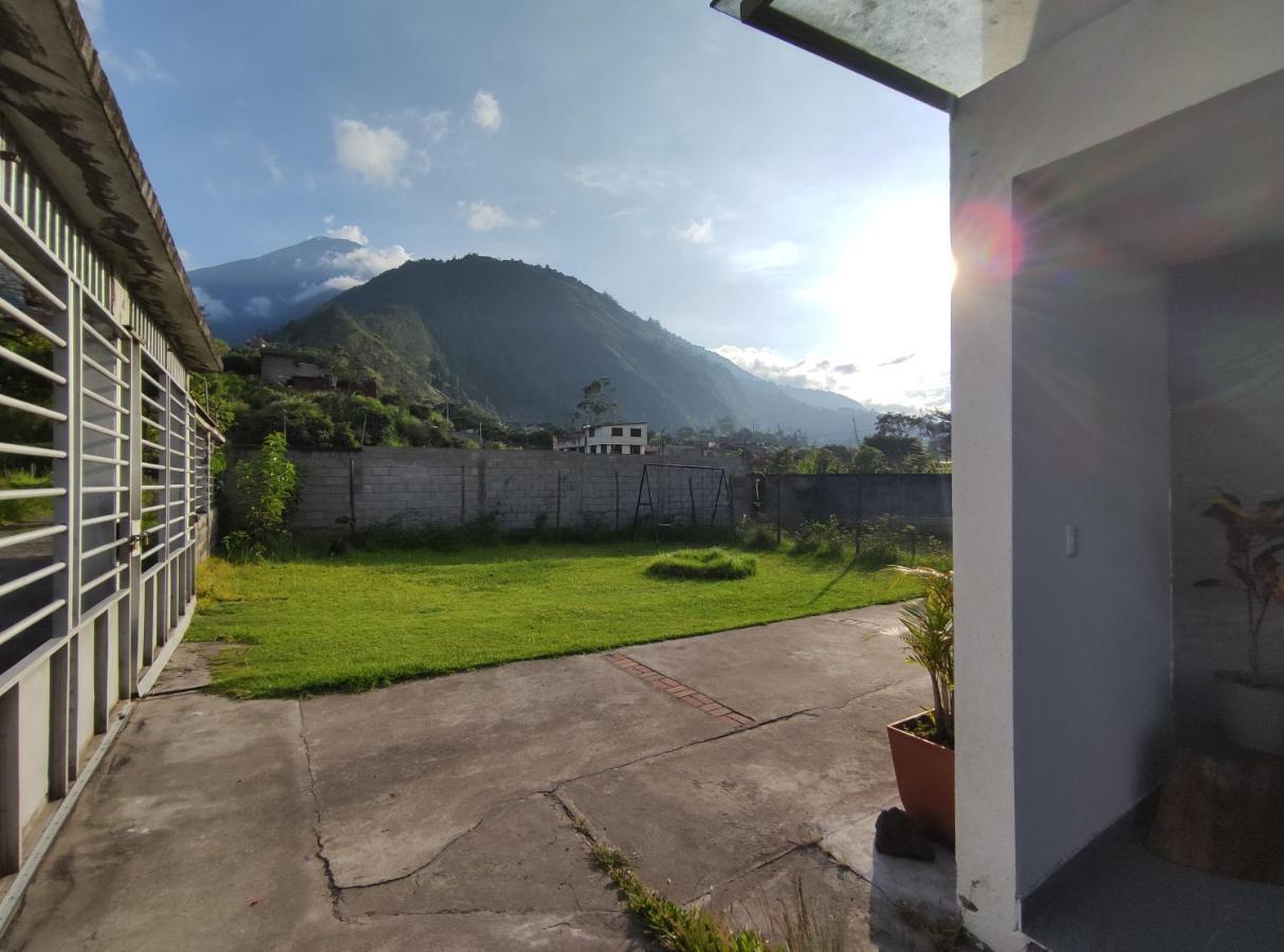 Elegante Apartamento Con Vistas Al Volcan Tungurahua Баньос Экстерьер фото