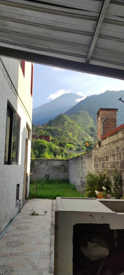 Elegante Apartamento Con Vistas Al Volcan Tungurahua Баньос Экстерьер фото